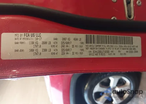 2018 Jeep Compass Latitude 4X4 from USA, damaged, VIN 3C4NJDBB2JT192566